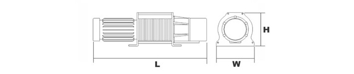 DUKE DU-213電動卷揚機(jī)尺寸