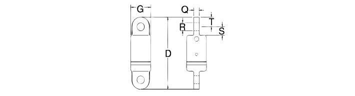 美國CROSBY OO型轉(zhuǎn)環(huán)結(jié)構(gòu)尺寸圖片