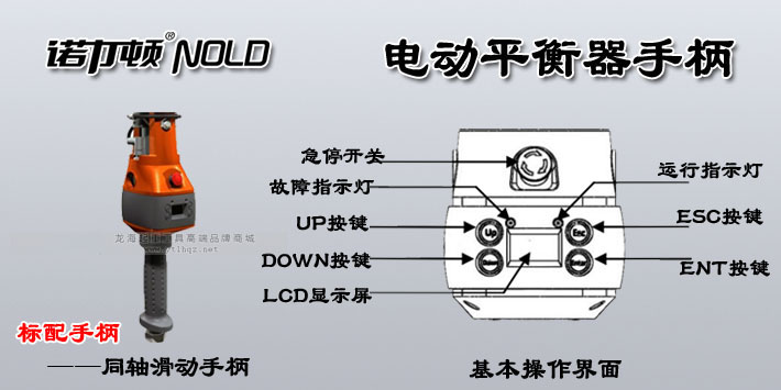 電動平衡器手柄