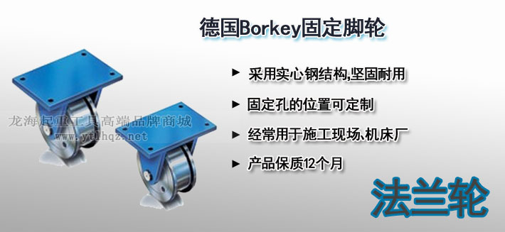 德國Borkey固定腳輪圖片