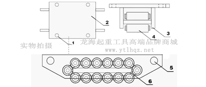 履帶式搬運(yùn)小坦克組合部件尺寸圖