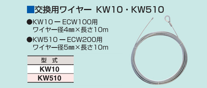 HHH ECW小型卷揚機標配鋼絲繩