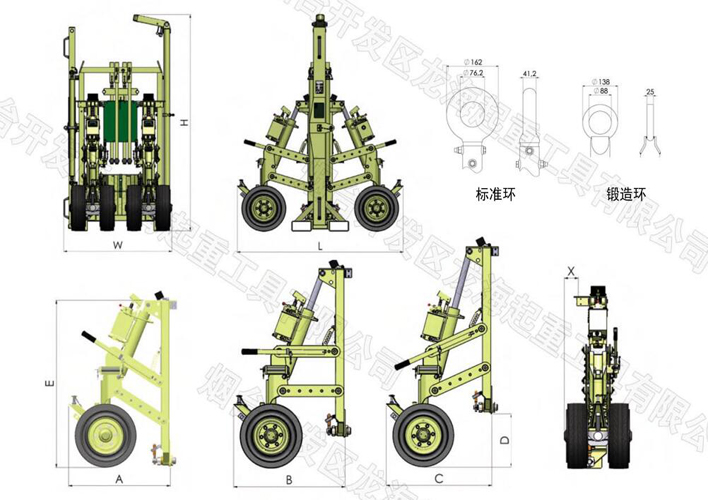 輪式集裝箱搬運(yùn)車技術(shù)參數(shù)